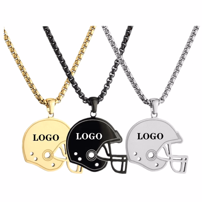 Football Helmet Necklace