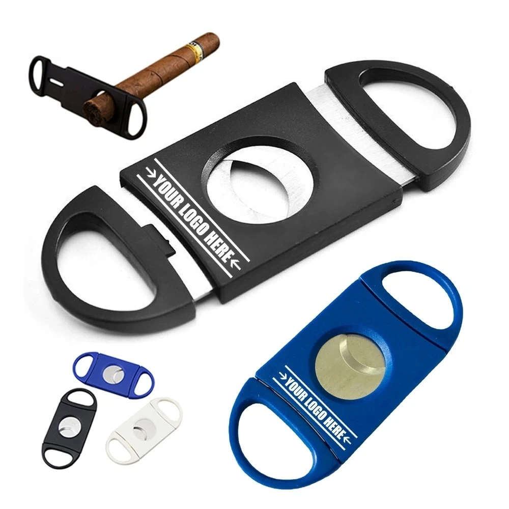 Plastic Double Blade Cigar Cutter 1