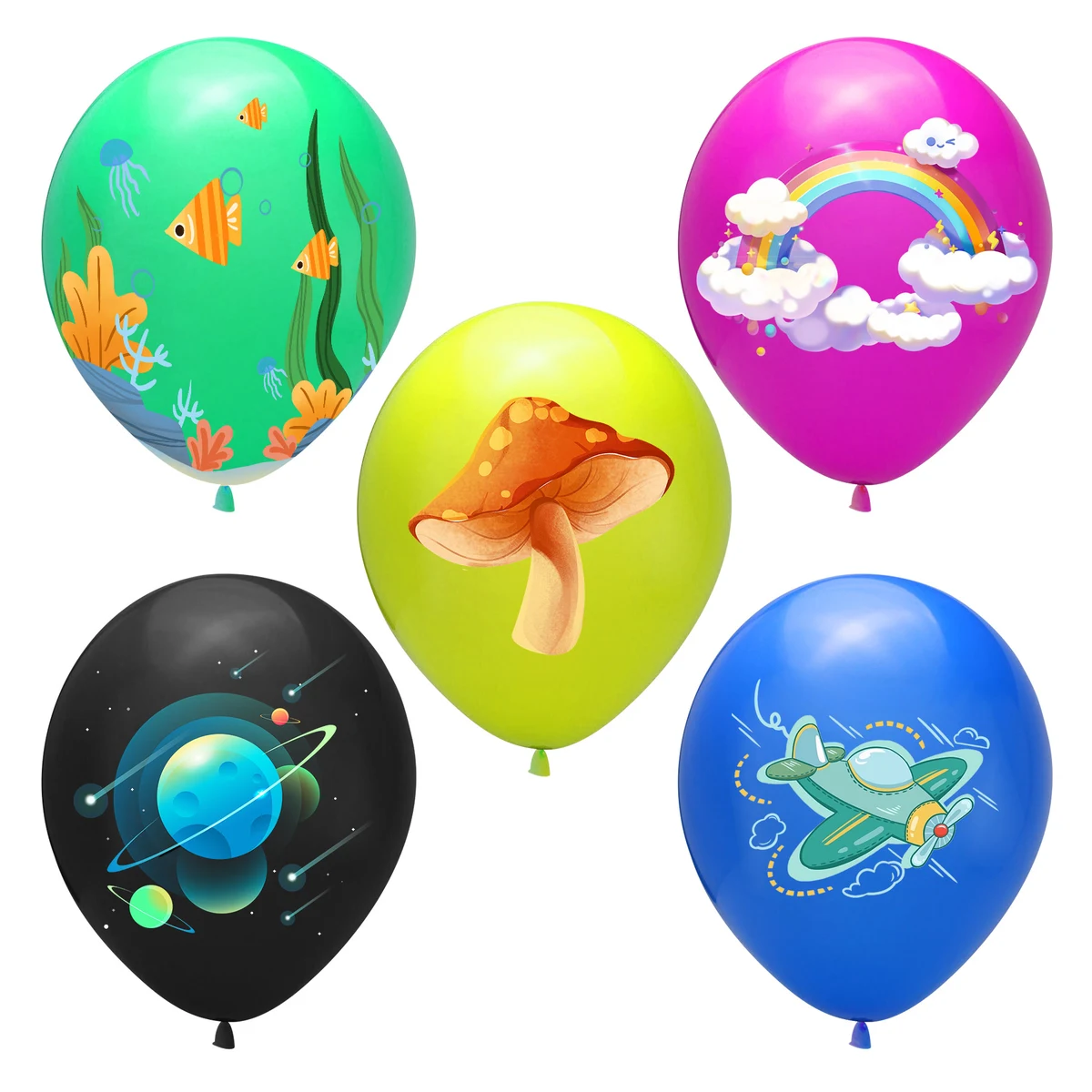 12" D Christmas Balloon 1
