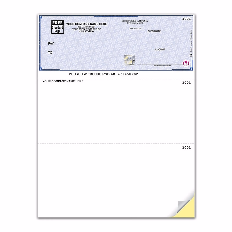 High Security Laser Multipurpose Top Check