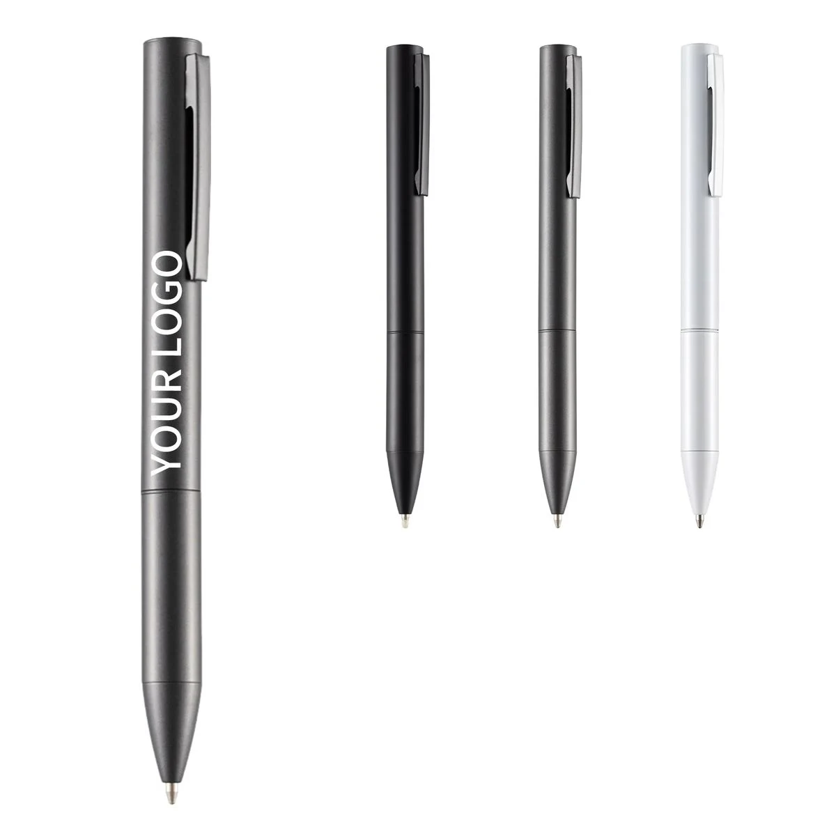 Metal Twist Ballpoint Pen 5.4 Inch with Sleek Design 1
