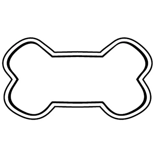 Large Dog Bone Magnet - Full Color 1