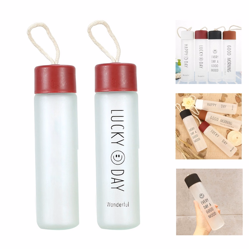 Slim Glass Water Bottle