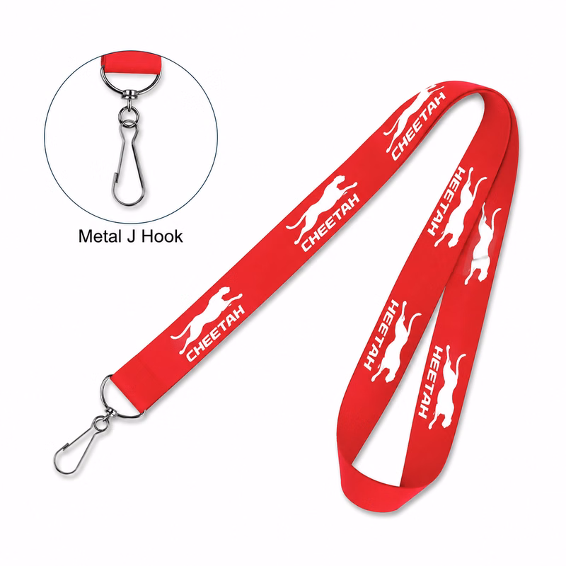 3/4" Custom Printed Polyester Lanyard