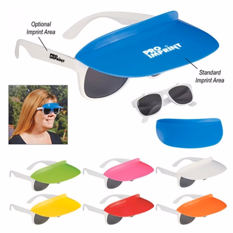 Foldable Visor Sunglasses