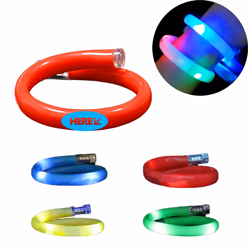 LED Light-Up TPU Safety Wristband