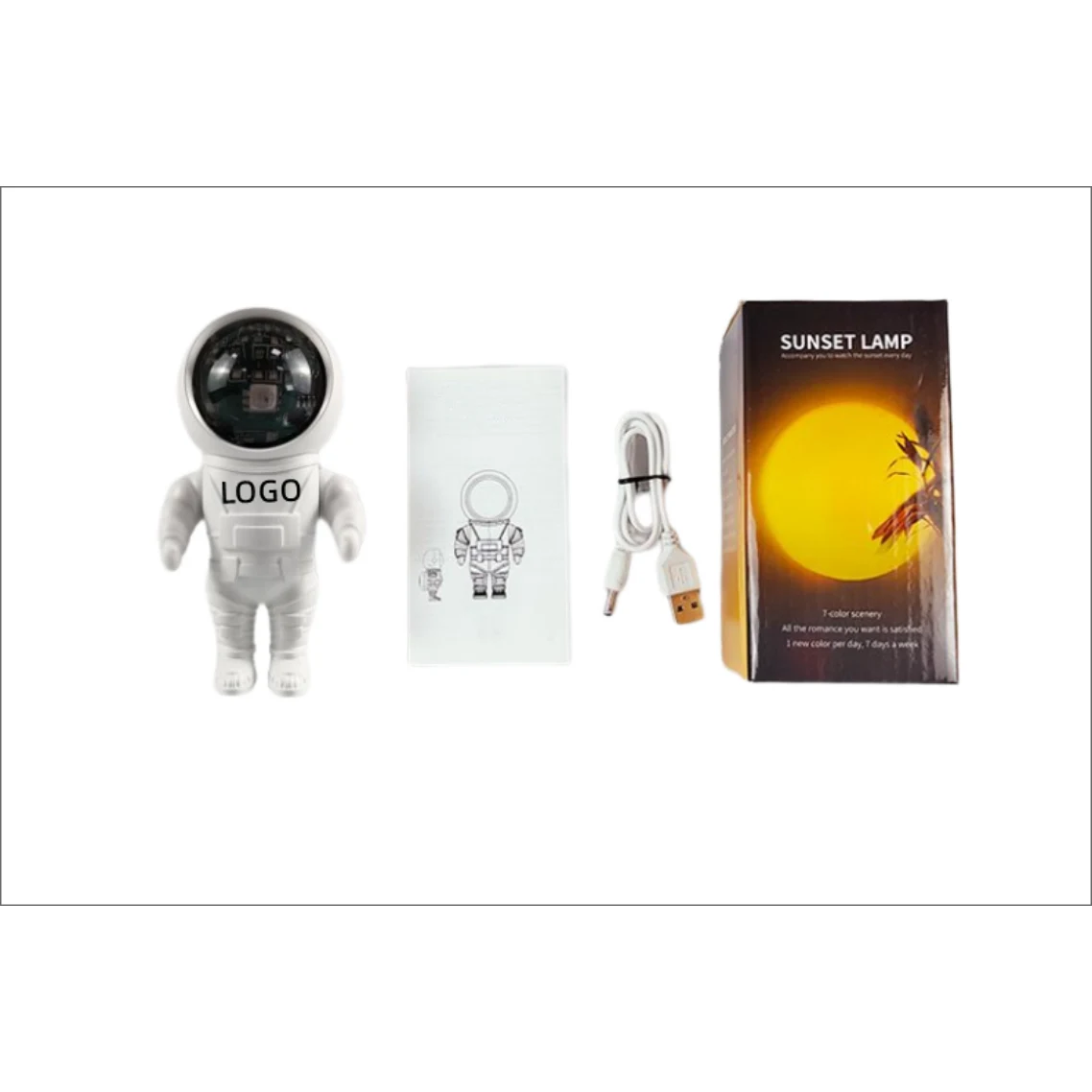 Astronaut Sunsight Background Light 1