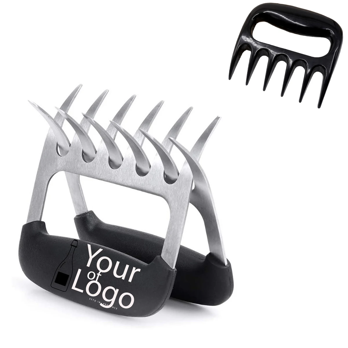 Stainless Steel BBQ Meat Claws Shredder 1