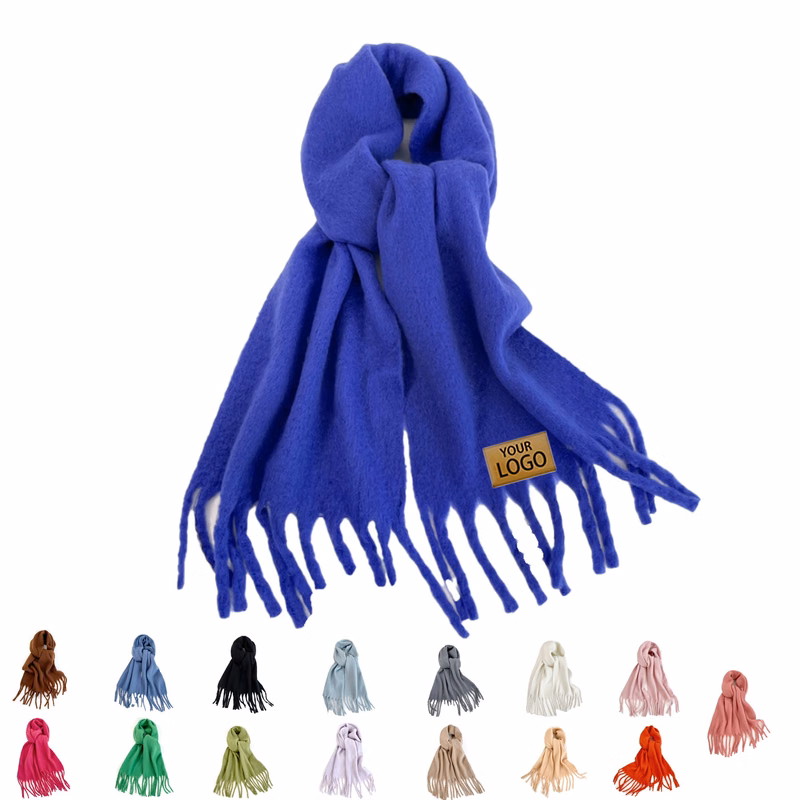 Winter Scarf With Tassel