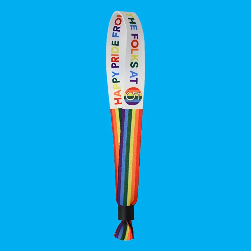 Satin Sublimated Event Wristband 1