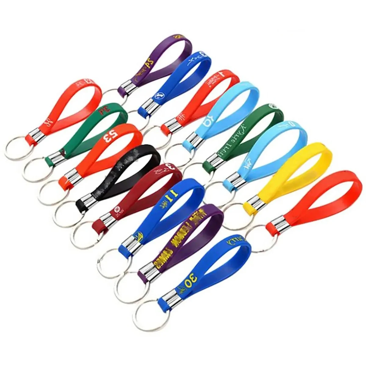 Silicone Keychain MOQ100 1