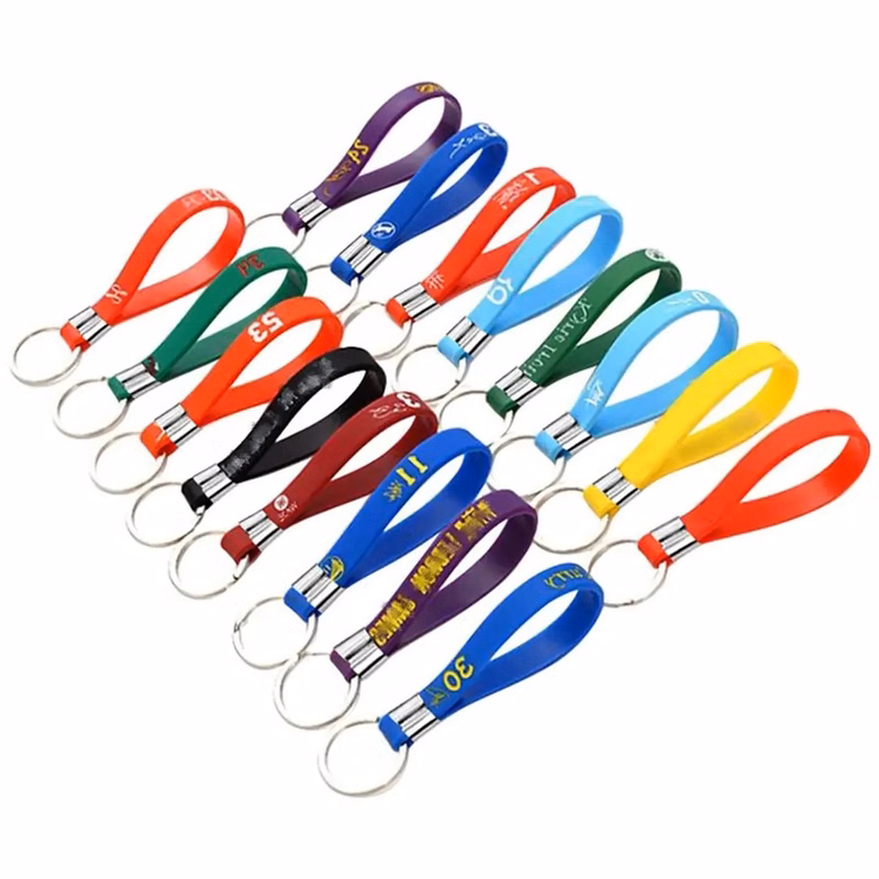 Silicone Keychain MOQ100