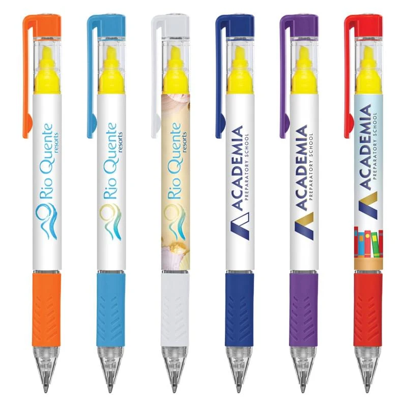 Duplex Brights Highlighter and Pen (Digital Full Color Wrap) 1