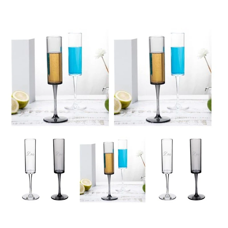 Pc Champagne Flutes Glass 1