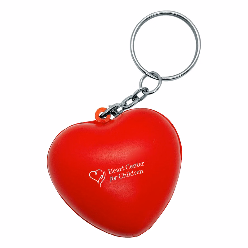 Heart Stress Reliever Keychain