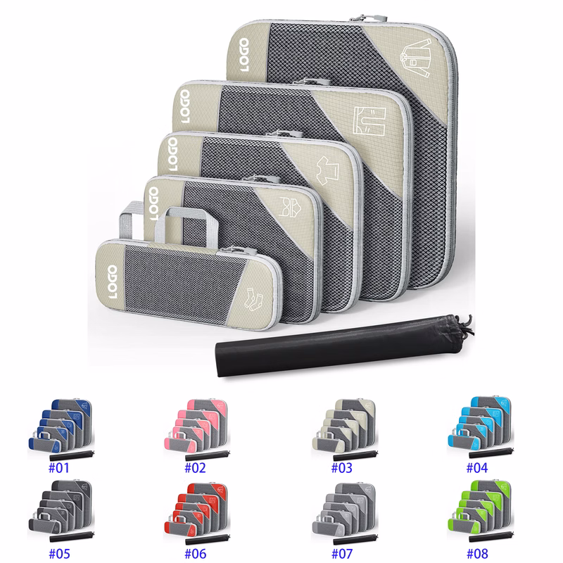 Ultralight Compression Packing Cubes for Travel