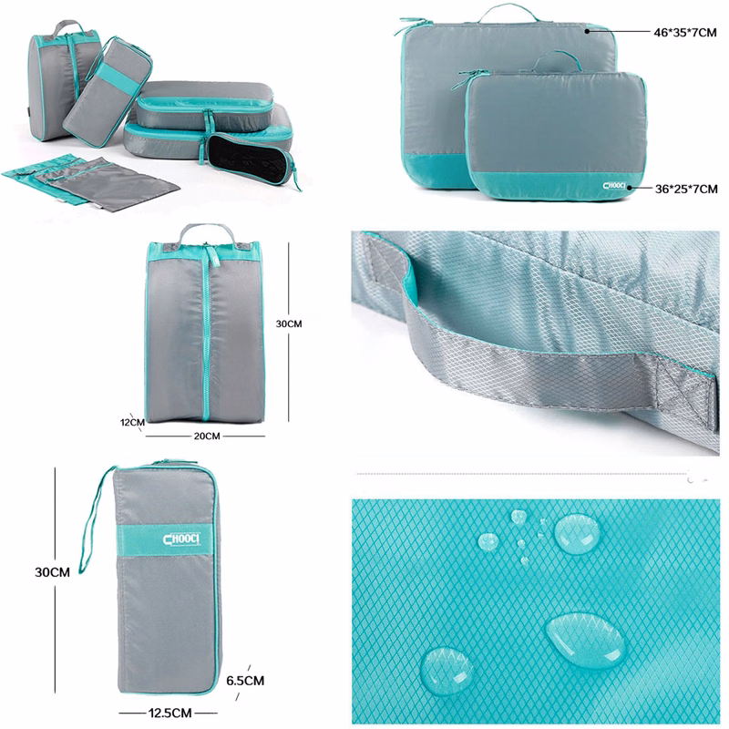 7 Set Packing Cubes Organizers