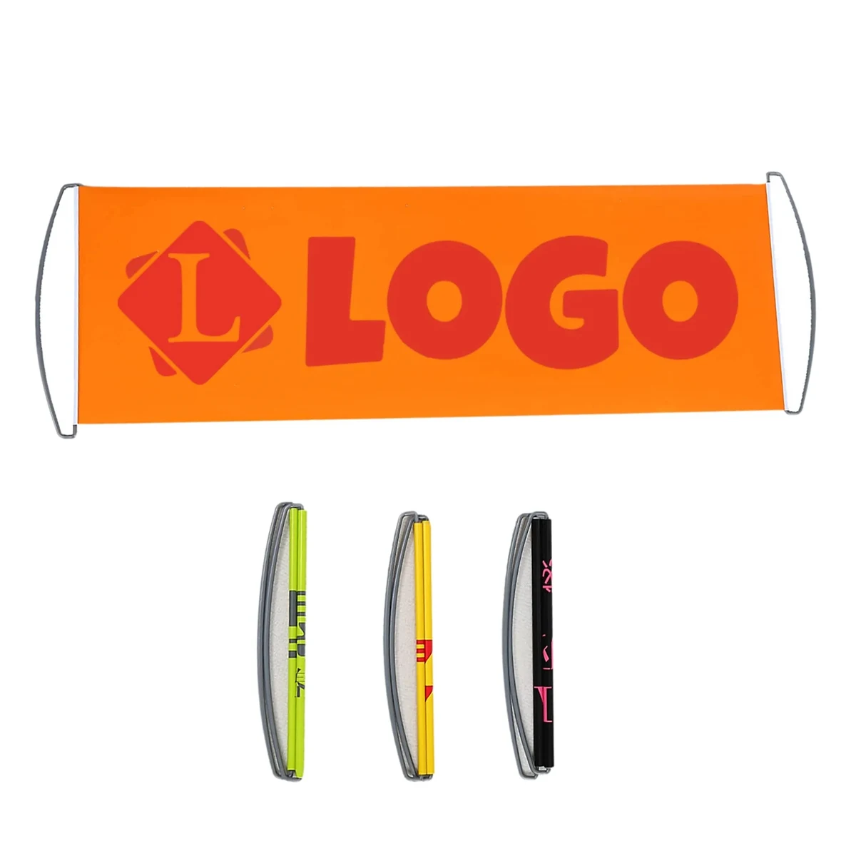Customizable Handheld Advertising Banner MOQ 30pcs 1