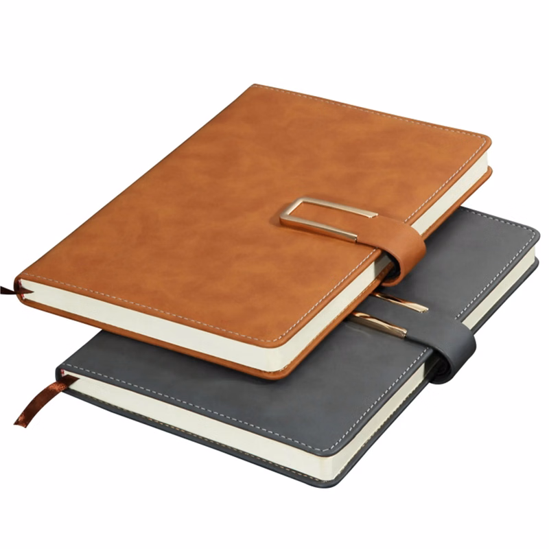 PU Leather Journal Book With Magnetic Closure