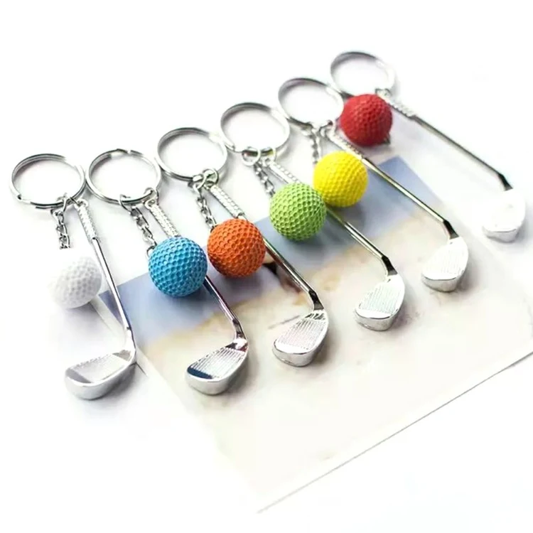 Mini Golf Ball Key chain 1