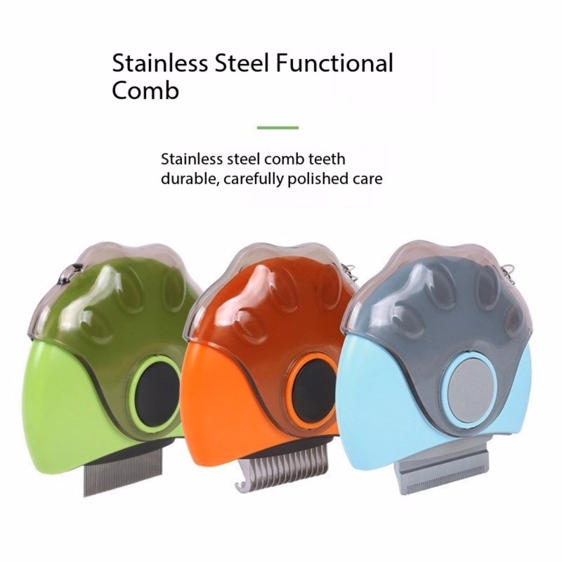 Three In One Pet Hair Removal Comb
