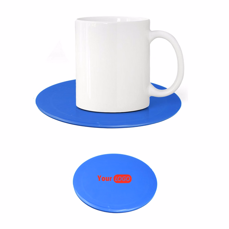 3D Round PVC Coaster ?C 4"
