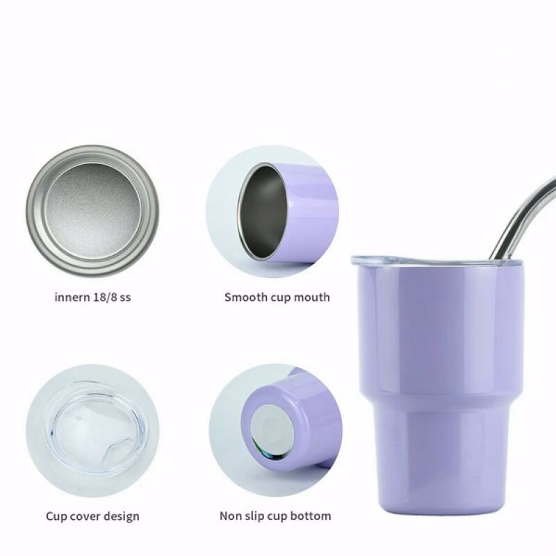 3oz Stainless steel insulated car cup