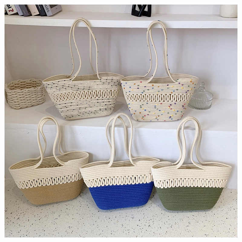 Beach Woven Tote Bag