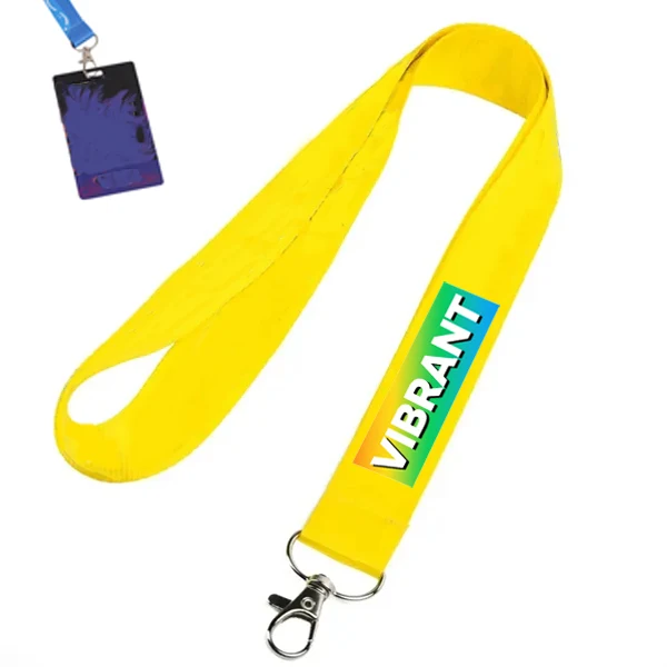 3/4 Inch Full Color Dye-Sublimation Lanyard 1