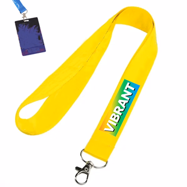 3/4 Inch Full Color Dye-Sublimation Lanyard