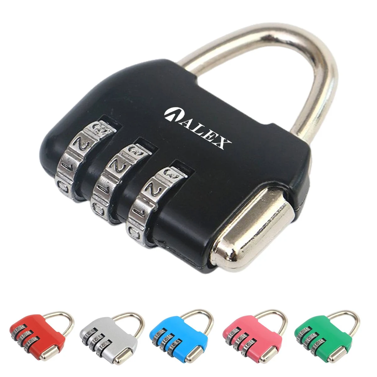Mini Password Lock 3 Digit Number Code 1