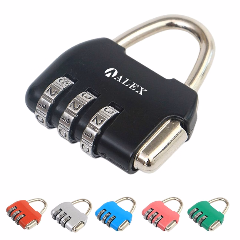 Mini Password Lock 3 Digit Number Code