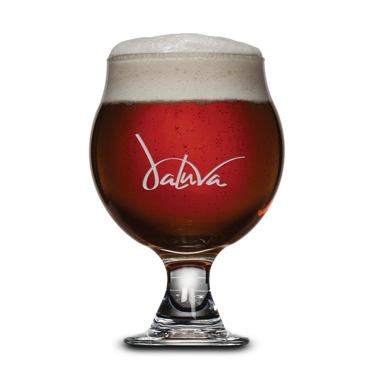 Belgian Beer Taster - Deep Etch, custom glassware with logo imprint 1