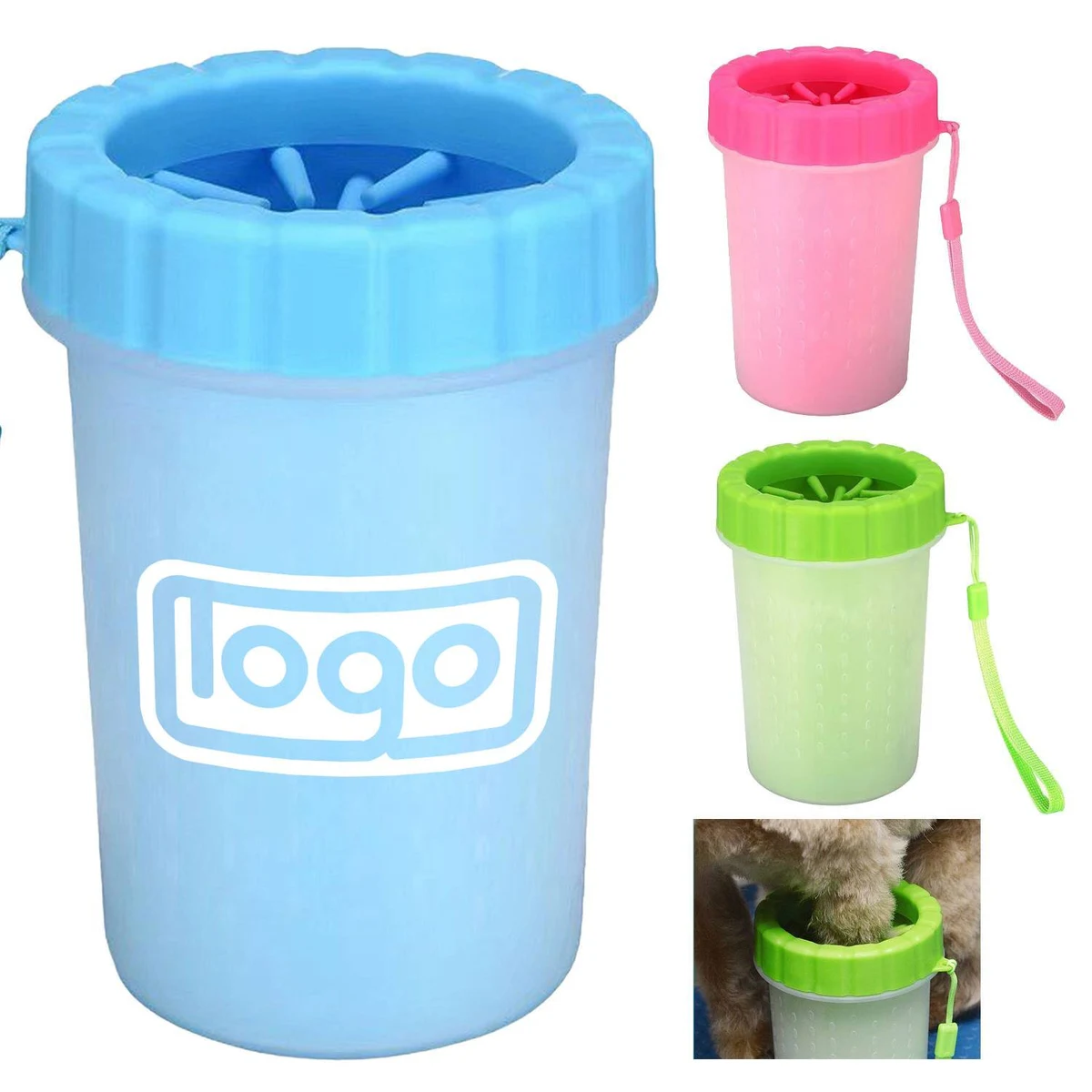 Silicone Brush Pet Paw Cleaning Cup 1