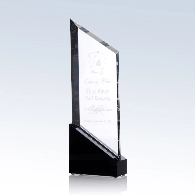 Rising Sail Optic Crystal Award 1