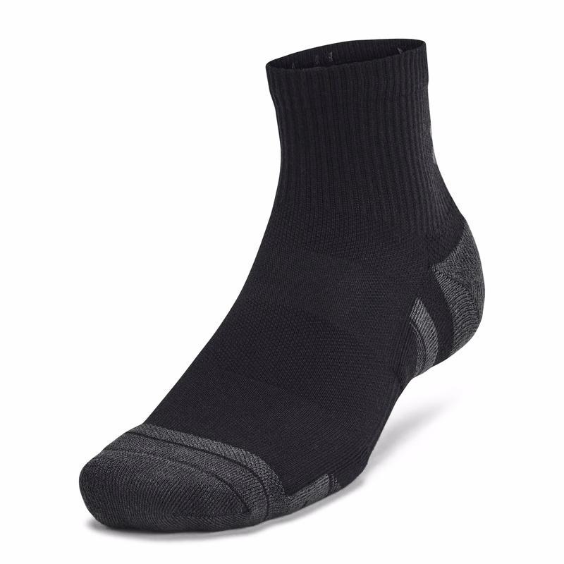 UA Performance Tech Unisex 6-Pack Quarter Socks