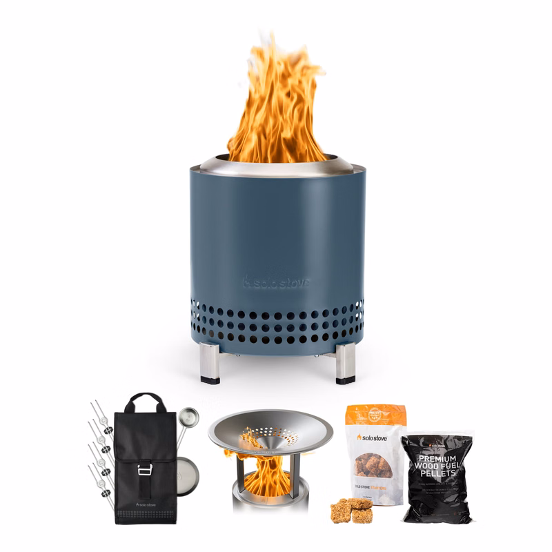 Solo Stove - Mesa XL 7" Tabletop Fire Pit - Roasty Bundle (Water)