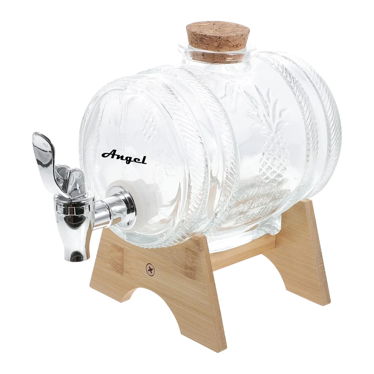 Glass Juice Jar With Tap 1
