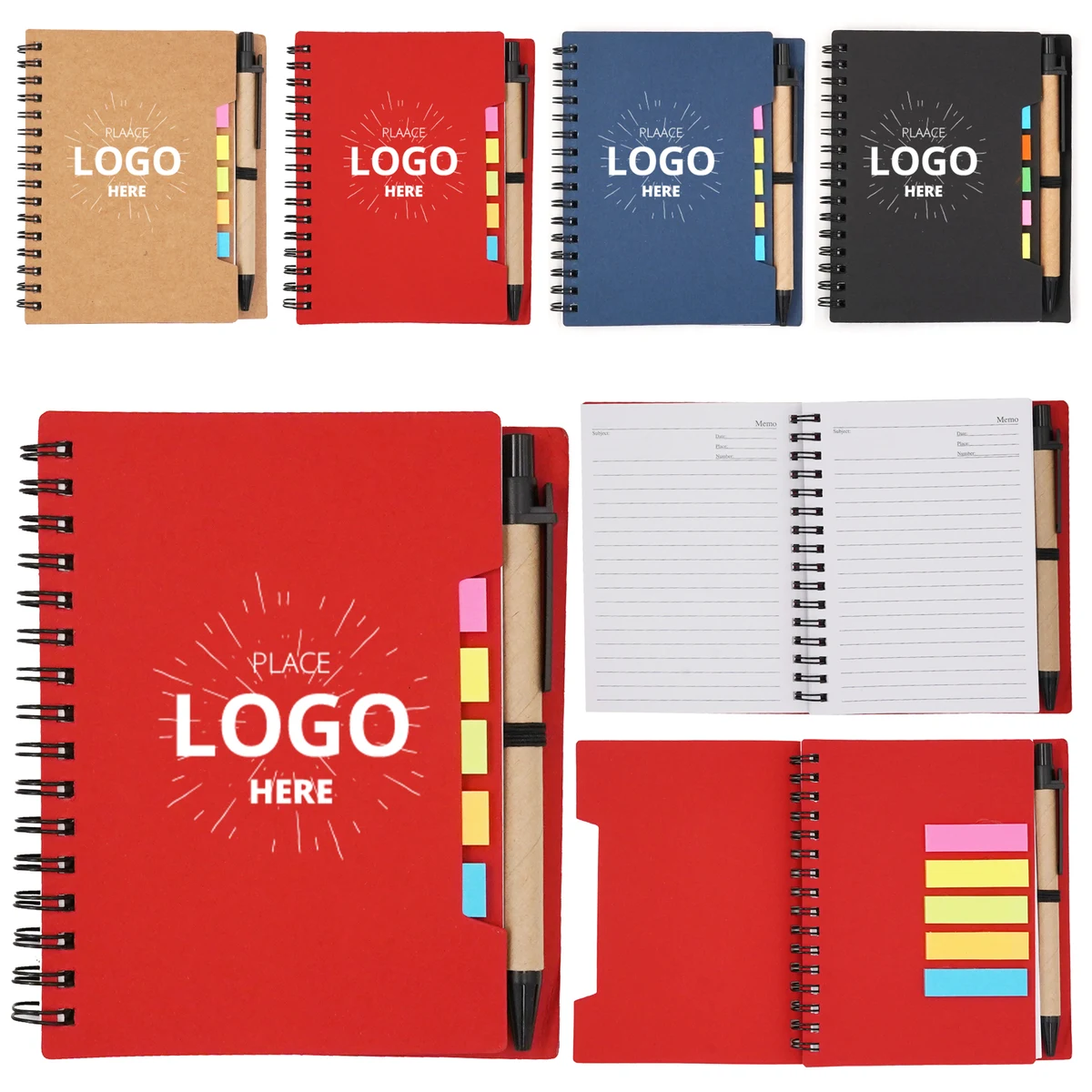 Kraft Linerboard Coil With Note Taking Notebook 1