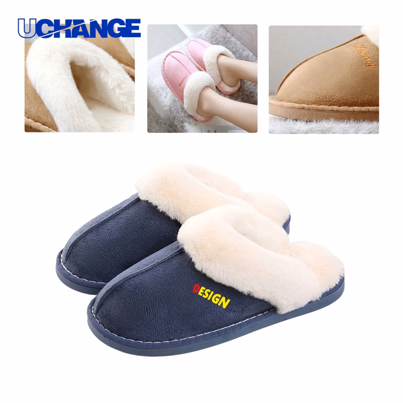 Non Slip Warm Cotton Slippers for Indoor Use