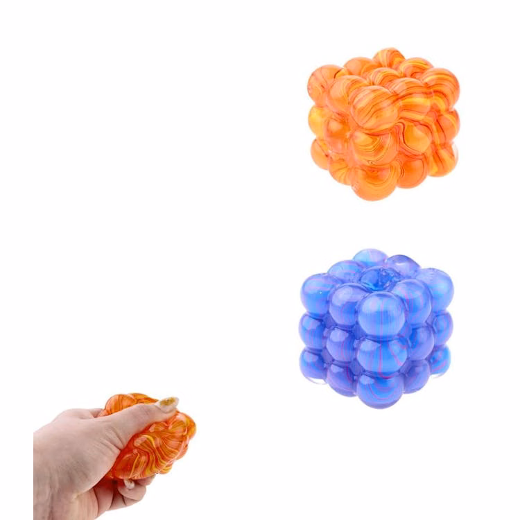 Marble Ball Cube Squishy - Assorted