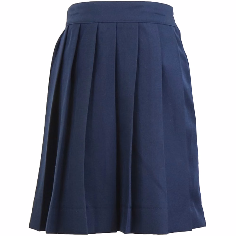 Girl's Uniform Skirts - Size 4 - 6X Navy Pleated