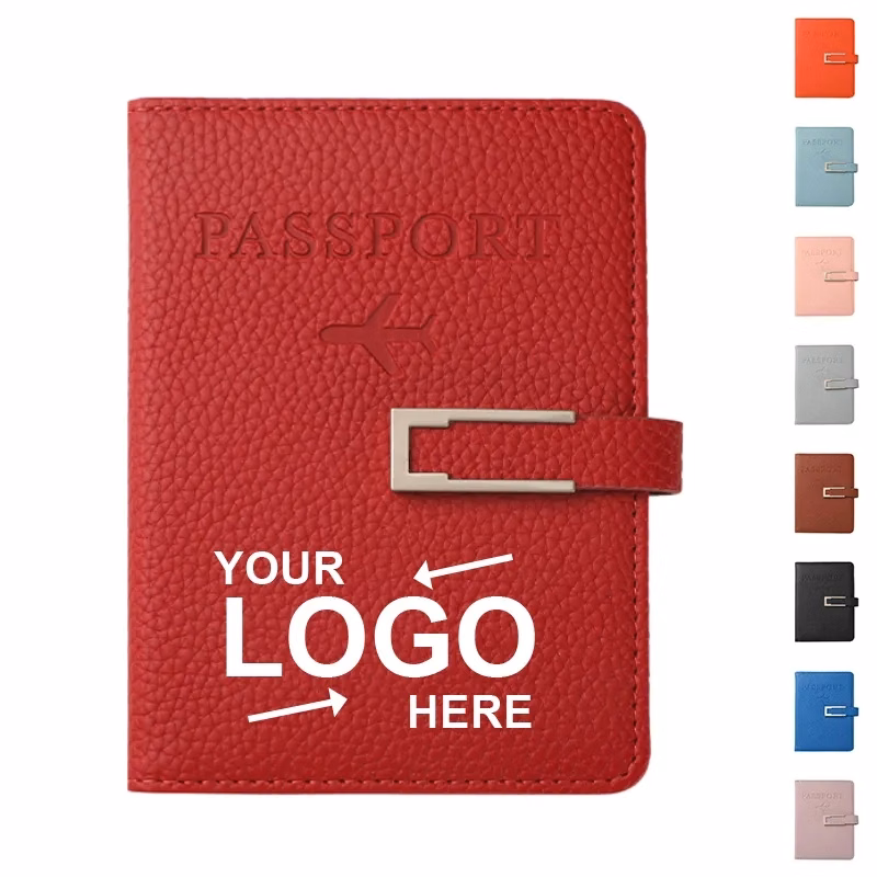 Rfid Leather Travel Passport Holder