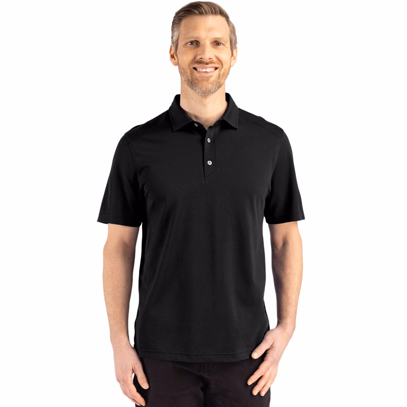Cutter & Buck Advantage Refresh Recycled Cotton-Blend Pique Mens Big & Tall Polo Big & Tall
