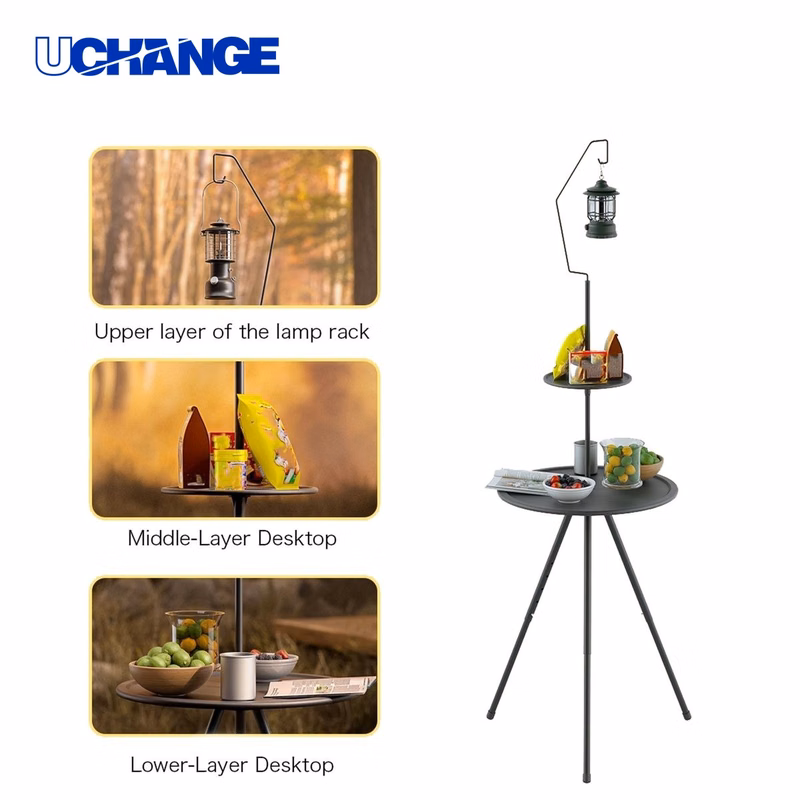 Portable Small Round Picnic Table
