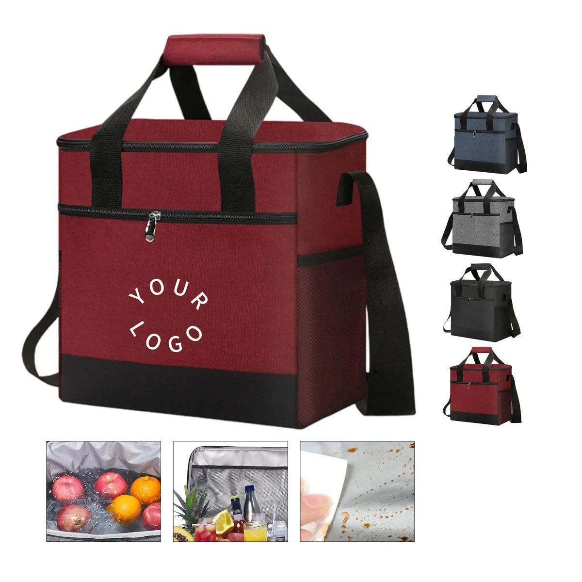Outdoor Picnic Cooler Bag 15L Oxford Fabric Durable 1