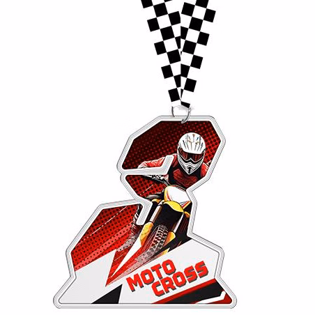 Acrylic Medallions Custom: 3" Size, .25" T