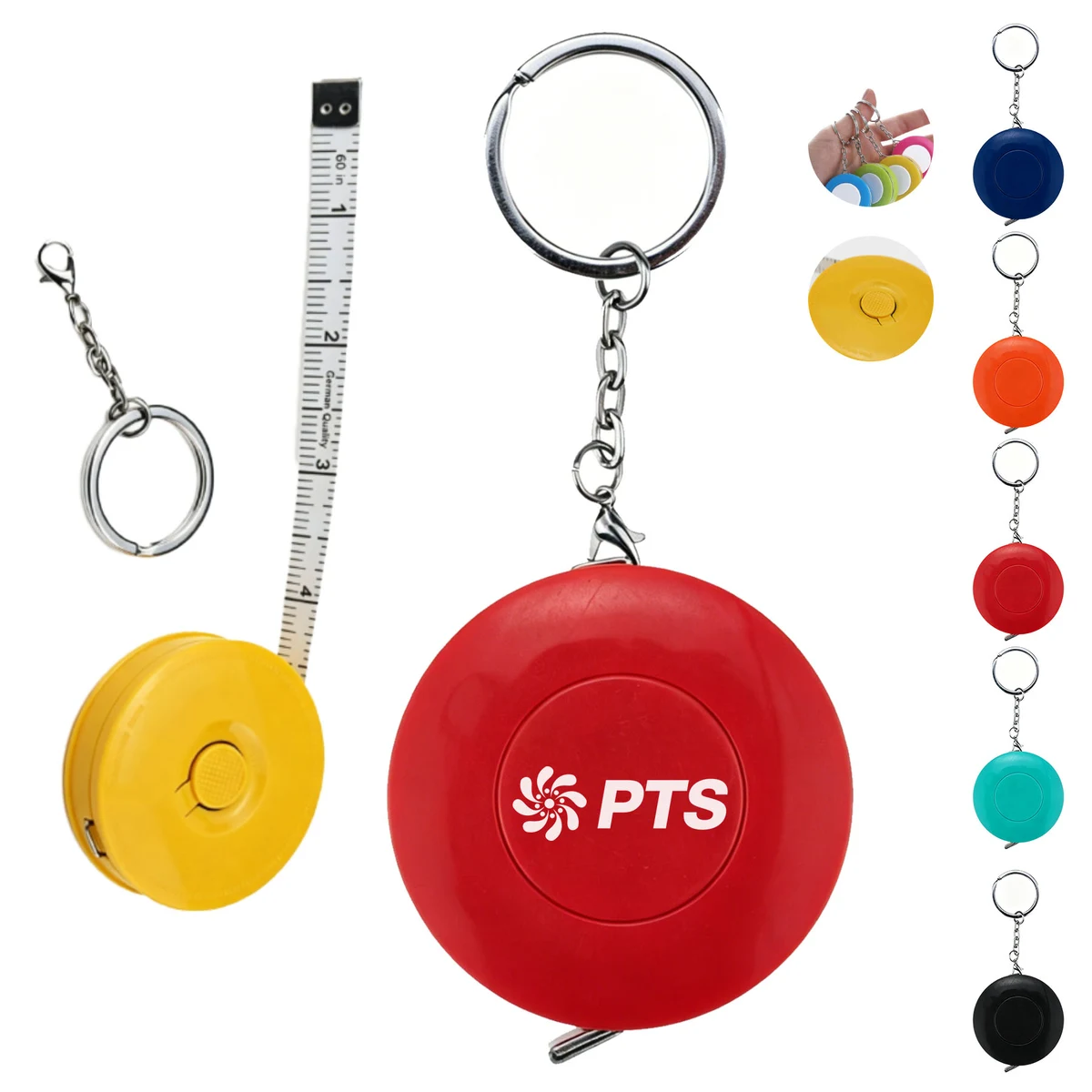 Portable Tape Measure Keychain 1