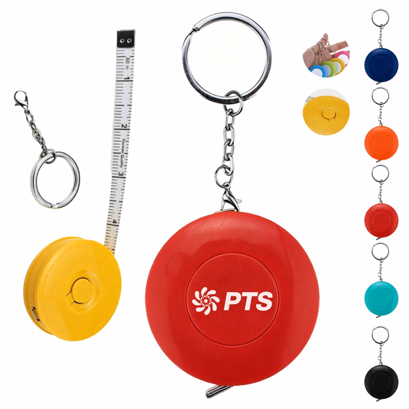 Portable Tape Measure Keychain
