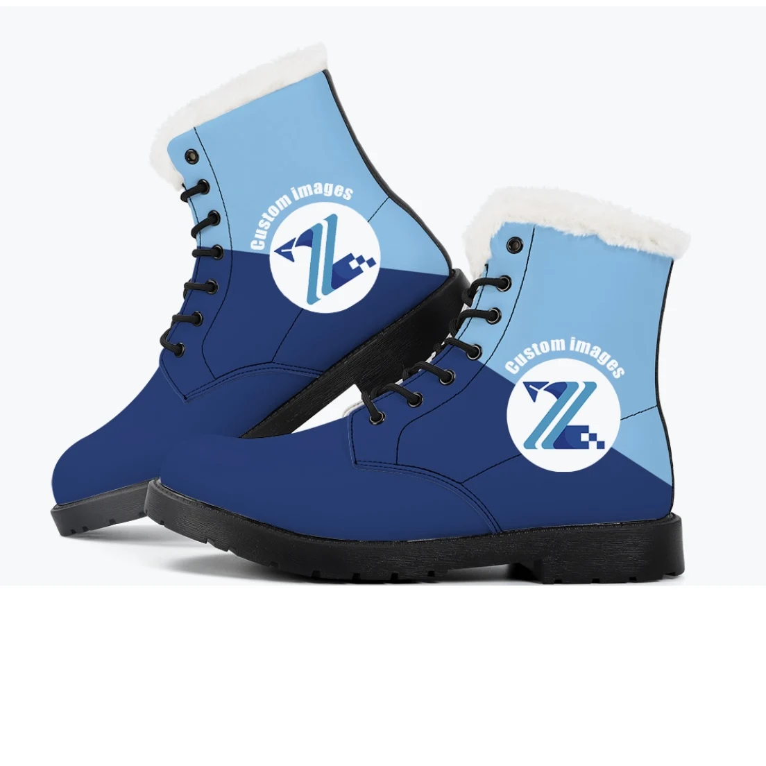 SM00114 - Custom boots with fur 1
